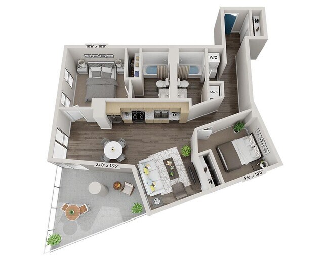 Unit 1102 1102 floor plan